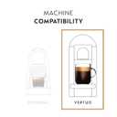 Nespresso Vertuo Orafio, Medium Roast Espresso Coffee capsules, 50 Pack (EXP 05/31/27)