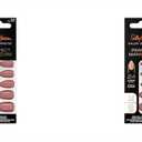 Sally Hansen Salon Effects Perfect Manicure, Rose & Shine, Press On Nails, Almond Shaped, Non-Damaging Adhesive Tabs, File, and Alcohol Pad Included (Pack of 2)