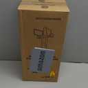 Vaunn Medical Adjustable Bathtub Safety Rail Shower Grab Bar Handle, Stainless Steel, White