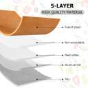 21 Inch Christmas BBQ Blanket for Resting Meat Christmas BBQ Brisket Smoker Meat Resting Bag Reusable Smoker Grilling Insulated Bag with Wide Mouth for Men Barbecue Lovers Xmas Gifts