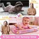 Yeeeasy Tummy Time Water Mat for Girl, Baby Girl Toys for 0, 3, 6, 9, 12 Months, Baby Girl Gifts, Develop Sensory Toys Kids' Indoor Climbers & Play Structures