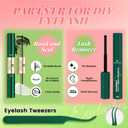 KEYYOU Venus Lash Clusters Kit Fairy Lash Extension Kit C Curl 120Pcs Eyelash Extension Wispy Natural Invisible Band with Waterproof DIY at Home(Venus-C-8-16MIX)