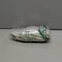 jinchan Striped Linen Kitchen Tier Curtain Farmhouse Cafe 30 Inch Small Window Balanced Stripe Half Window Curtains for Living Room Bathroom Laundry 3 Panels Green on Linen