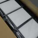 6"x6" (Actual: 5.5"x5.5") Deck Post Base Covers Aluminum, Split Style Post Base Trim Skirt Decorative Black 8Pack