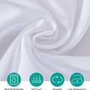 Surmente 120 inch Round Tablecloths -10 Pack White Round Table Cloths, Polyester Fabric Table Covers for Weddings, Banquets, or Restaurants