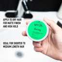 3 x got2b Daring Texturizing Clay, 2 Fl Oz, Matte Finish and High Hold Styling Hair Clay For Men and Women, Non-Greasy, Non-Sticky Hair Texturizer for Short to Medium Hair