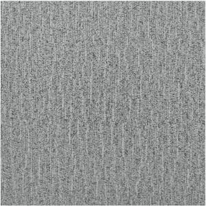 LONGKING 30-Pack 12×12 in Vinyl Flooring Tiles - Effortless Peel and Stick Floor Tiles for Kitchen, Dining Room, Bedrooms, 30 Sq. Ft (Carpet Texture)