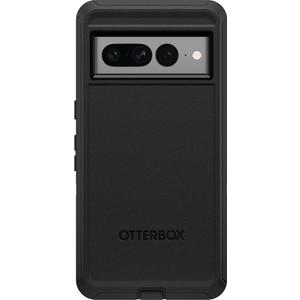 OtterBox Google Pixel 7 Pro Defender Series Case - Black, Rugged & Durable, with Port Protection, Includes Holster Clip Kickstand