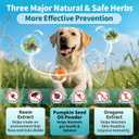 4 x Oral Itch Relief Support Drops for Dogs, Natural Anti-Itch Drops with Neem, Oregano for Puppy, Gentle Herbal Supplement Drop for All Breeds and Ages - Beef Flavor, 2 FL.Oz