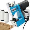 Portable Handheld Sewing Machine Heavy Duty Bag Closer for Burlap, Leather, Sand Bags 230# Needle, 2000 Stitches/Min
