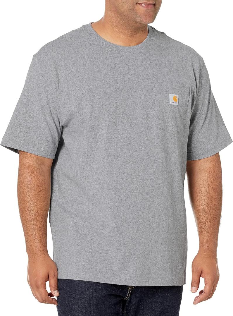 Carhartt Men's Iconic K87 Pocket T-Shirt (Gray)