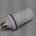 Upgraded LED Purple Flame Light Bulbs, 4-Mode Flickering Light Bulbs with Gravity Sensor, E26 Fire Light Bulb for Porch Party Patio Home Halloween Christmas Indoor Outdoor (Purple, 1)