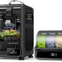 Creality K2 SE Combo 3D Printer, Support Multicolor Printing with CFS, 500mm/ s High-Speed, Smart Auto Leveling, Solid Metal Build Frame, Fully Assembled, Next-Gen Extruder, 220×215×245 mm Build Volume