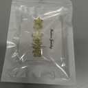 2.6inch Gold Flower Hair Clip Sparkly Opal Wedding Barrettes Rhinestone Crystal Halloween Christmas Fancy Hair Pin Decorative Accessories for Women Thick Long Hair