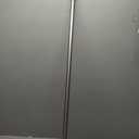 BRIOFOX Industrial Shower Curtain Rod - Never Rust Non-Slip 43-72 Inch 304 Stainless Steel, Brushed Nickel