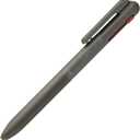 Pentel BXAC35D Calme Tri-Color Ballpoint Pen, 0.02 inches (0.5 mm), Khaki (1 Count (Pack of 1), Black,Blue)