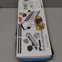 VEKAYA Mandoline Slicer, Mandoline Slicer for Kitchen, Adjustable Mandolin, Stainless Steel Mandoline, Vegetable Slicer, Potato, Onion, Cucumber, Tomato, Veggie Slicer with Cut-Resistant Gloves (Silver)