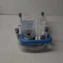 FORTEMOTUS Medical Step Stool with Handle for Elderly - Sturdy Lightweight Step Stool for Bedside for Adults, Non-Skid Rubber Platform Stepping Stool, Safely Supports up to 330 Pounds,Blue