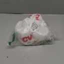 INIUNIK 3 Pack Glass Qtip Holder Dispenser, 20 oz and 11 oz Clear Glass Apothecary Jars, Bathroom Vanity Canisters Organizer Jars for Cotton Swabs, Balls, Rounds, Pads, Floss, Bath Salts