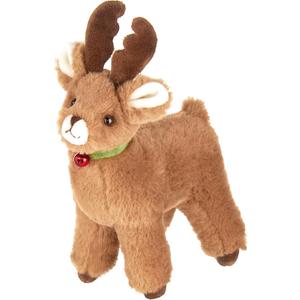 Bearington Christmas Stuffed Animals Christmas Plush Reindeer Holiday Toys for Kids, Boys, Girls - Joly 6"