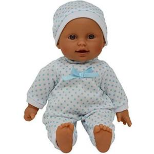 11 inch Soft Body Hispanic Newborn Baby Doll in Gift Box - Doll Pacifier Included