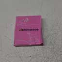 BRONZEDOG Rolled Leather Dog Collar for Small Medium Large Dogs with QR ID Tag (S: 12-14 Inch, Glossy Black)