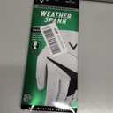 Callaway Golf Weather Spann Glove (Worn on Left Hand,White,Large,Men's)