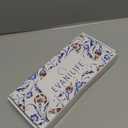 Handmade Spoon Rest, Ceramic Spoon Rest for Stove Top, 10" Spoon Rest for Kitchen Counter, Dishwasher Safe Spoon Holder for Stove, Housewarming Gifts Utensil Rest, Colorful Spoon Rests (Black)