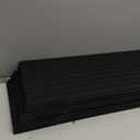 10 Pack Self-Adhesive Sound Proof Foam Panels for Walls  48" x 12" XLarge Acoustic Panels, Decorative Sound Absorbing Wall Panels for Home, Office, Studio, Easy Peel and Stick Installation (Black adhesive backing)