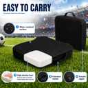 KOKABI Stadium Seat Cushions for Bleachers - Portable Bleacher Seats with Memory Foam, Made from Waterproof Oxford Fabric, Comfortable Bench Cushion for Sporting Events, Travel, Camping