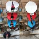 Gate Valve Locking Device (with Password Lock) Gate Valve Lock, Outdoor Faucet Lock, Removable and Easy to Use, Can Prevent Water Theft (Black)