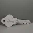 Labend Home 30" Large Sold Sign Key-Shaped - Double-Sided Home Sweet Home Real Estate Photo Prop - Closing Gift for Realtors & New Homeowners - Corrugated Plastic