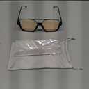 Retro Oversized Aviator Sunglasses for Women Men Square Semi-Rimless Sun Glasses 70s Trendy Shades Pilot-style