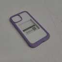 Miracase Glass Series Designed for iPhone 14 Case 6.1 inch, 2023 Upgrade Full-Body Clear Bumper Case with Built-in 9H Tempered Glass Screen Protector and Camera Lens Protector,Purple (iPhone 14 6.1'')