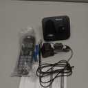 Panasonic Cordless Phone, 1.6" Backlit Display, Call Block, Speakerphone, 10 Hours Talk Time, 1 Handset - KX-TGC200B (Black)