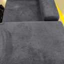 MAXYOYO Folding Sofa Couch, Convertible Floor Sofa with Armrest, Multifunctional Sofa with Pillow and Pockets, Boneless Couch for Living Room, Navy, Standard