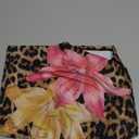 RoseSeek Women's Leopard Floral Strapless Tube Top Sleeveless Slim Fit Bandeau Crop Tops Multicolor Medium