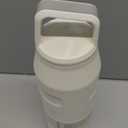 Stanley IceFlow Cap and Carry Water Bottle | Wide Mouth Twist Lid | Lightweight & Leakproof for Travel & Sports | Insulated Stainless Steel | BPA-Free (Cream Glimmer)