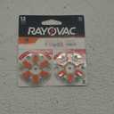 RAYOVAC Size 13 Hearing Aid Batteries (12 Pack) (Orange Tab)