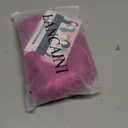 Short Bob Wigs with Bangs for Women Loose Wavy Wig Curly Wavy Shoulder Length Bob Synthetic Cosplay Wig for Girl Colorful Costume Wigs (Rose mixed Purple)