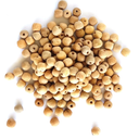 Craft Wooden Beads 10 mm 100 Pieces