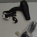 Andis 80750 1875-Watt Tourmaline Ceramic Ionic Salon Hair Dryer with Diffuser, Fast Dry Low Noise Blow Dryer, Travel Hairdryer for Normal & Curly Hair, Soft Grip, Black