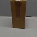 Wood Cable Management Box - Cable Organizer Box - 2 Open Slots Cords Hider Box - Under Desk Cord Organizer for Power Strip Extension Cord Surge Protector Charger Wire, Black (Medium)