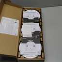 Kidde Smoke and Carbon Monoxide Detector, Hardwired with 10-Year Battery Backup, LED Status Lights, Interconnected, 85 dB Alarm, 5 inches, 3-Pack