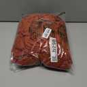 HolidayIdeas 2 Pack Spandex Table Skirts for 6ft Rectangle Tables, Stretch Ruffle Cover for Boho Wedding, Rustic Garden Party, Outdoor Glamping Decor, Rust