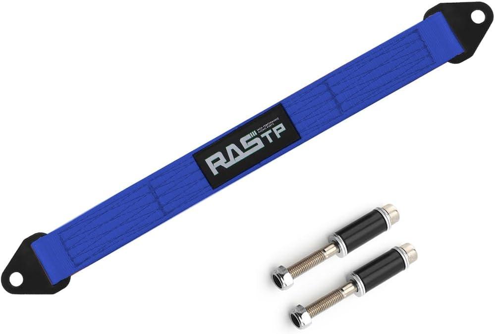 Nylon Premium Quad Wrap Suspension Limit Strap, Shock Suspension Travel Webbing for Off Road ATV UTV SXS with 10,000 Lb Webbing Strength (Blue, 20")