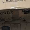 Instant Pot Duo Plus 9-in-1 Multicooker, Pressure Cooker, Slow Cook, Rice Maker, Steamer, Sauté, Yogurt, Warmer & Sterilizer, Includes App with Over 800 Recipes, Stainless Steel, 6 Quarts