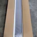 Ortaville 66" Floating Mantel Shelf - Modern White Fireplace Mantel with Matte Lacquer Finish for Living Room Elegance (66", White)