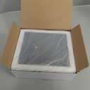 IP65 Solar Panel Outdoor for Ring Cameras (White 2P) Spotlight Cam Plus/Pro(Battery) Stick Up Cam/Pro Wireless Outdoor with 10FT/3M Long Cable Dustproof Waterproof