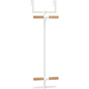 Backpack over the Door Hanger for Closet or Bedroom 2 Tiered Schoolbag Bookbag Metal Storage Rack Backpack Holder Easy Installation over the Door Hook Storage Organizer Entryway